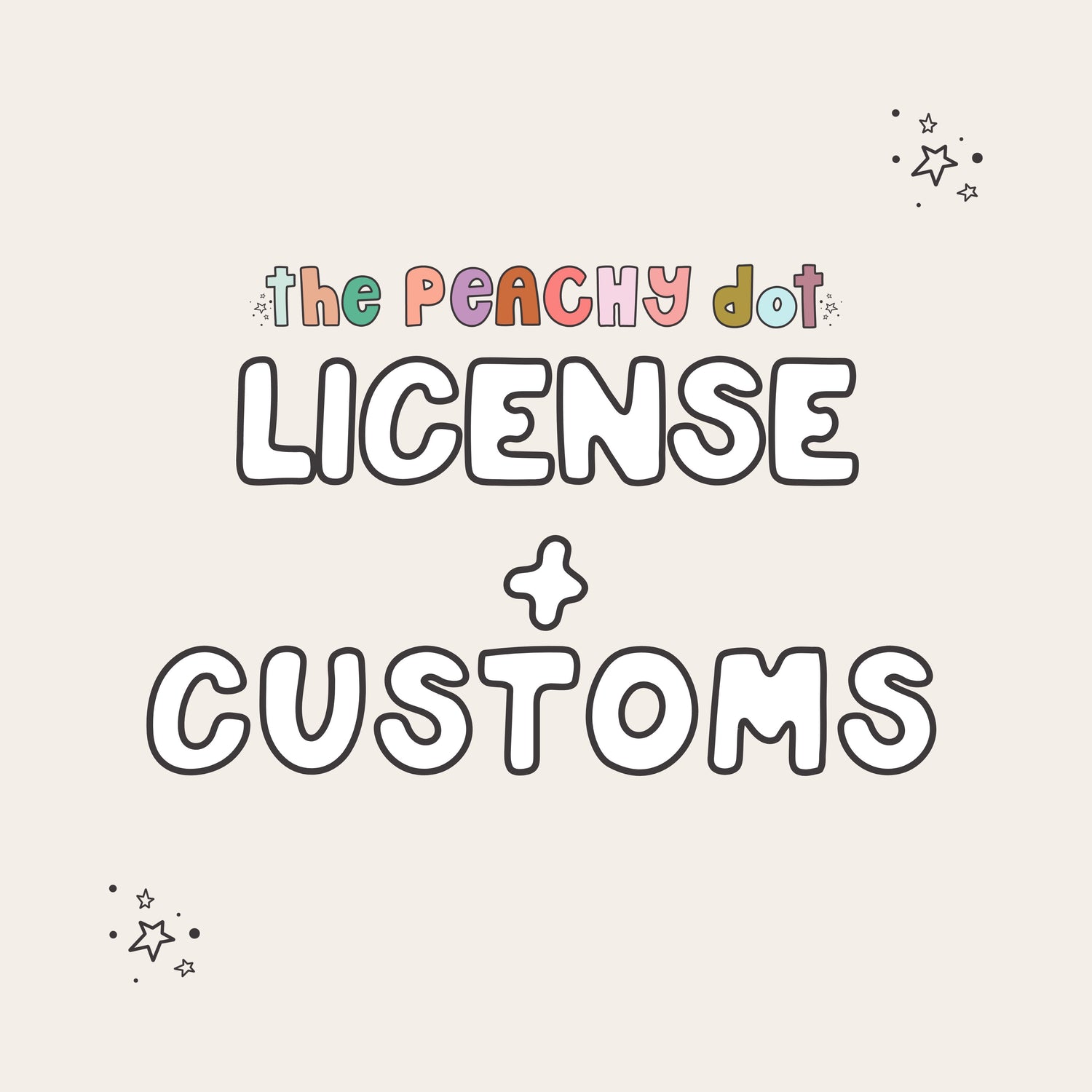 License + Exclusive Customs