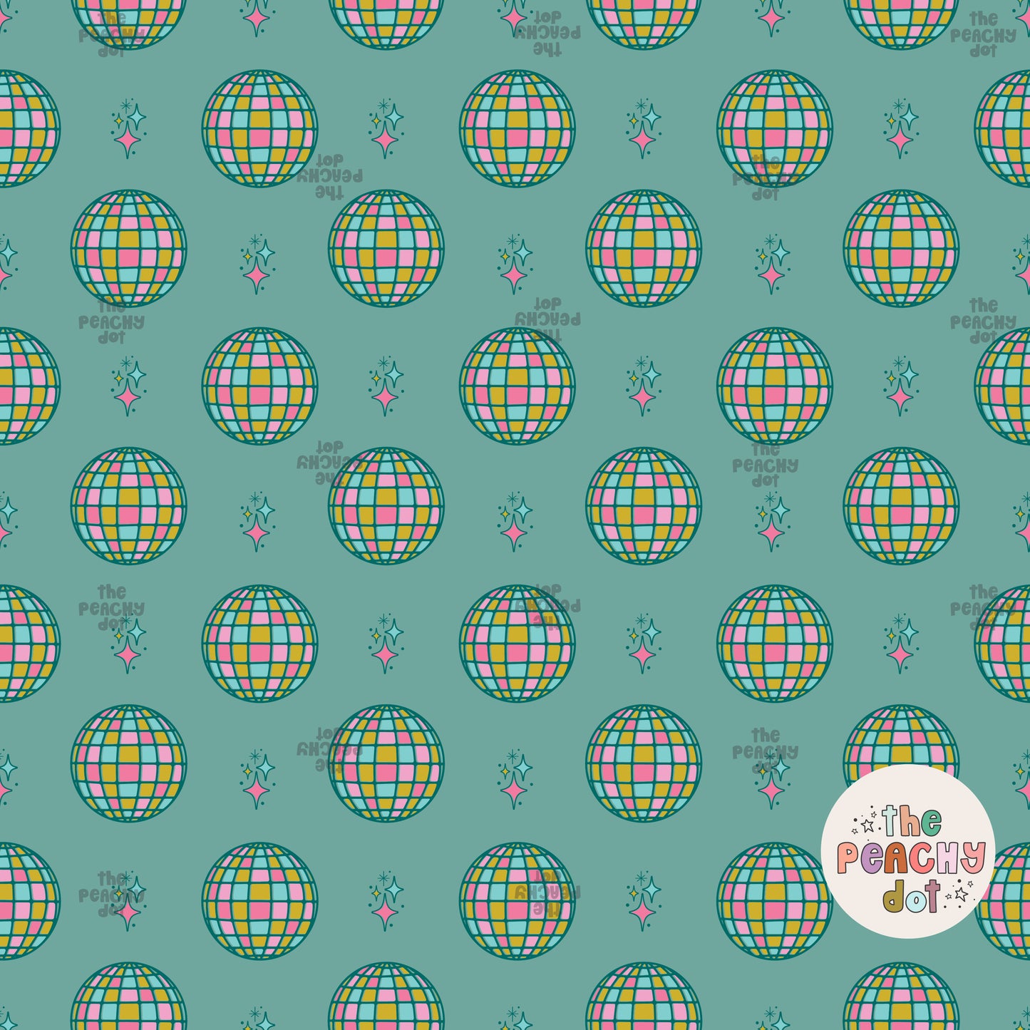 Winter Disco Collection Pattern