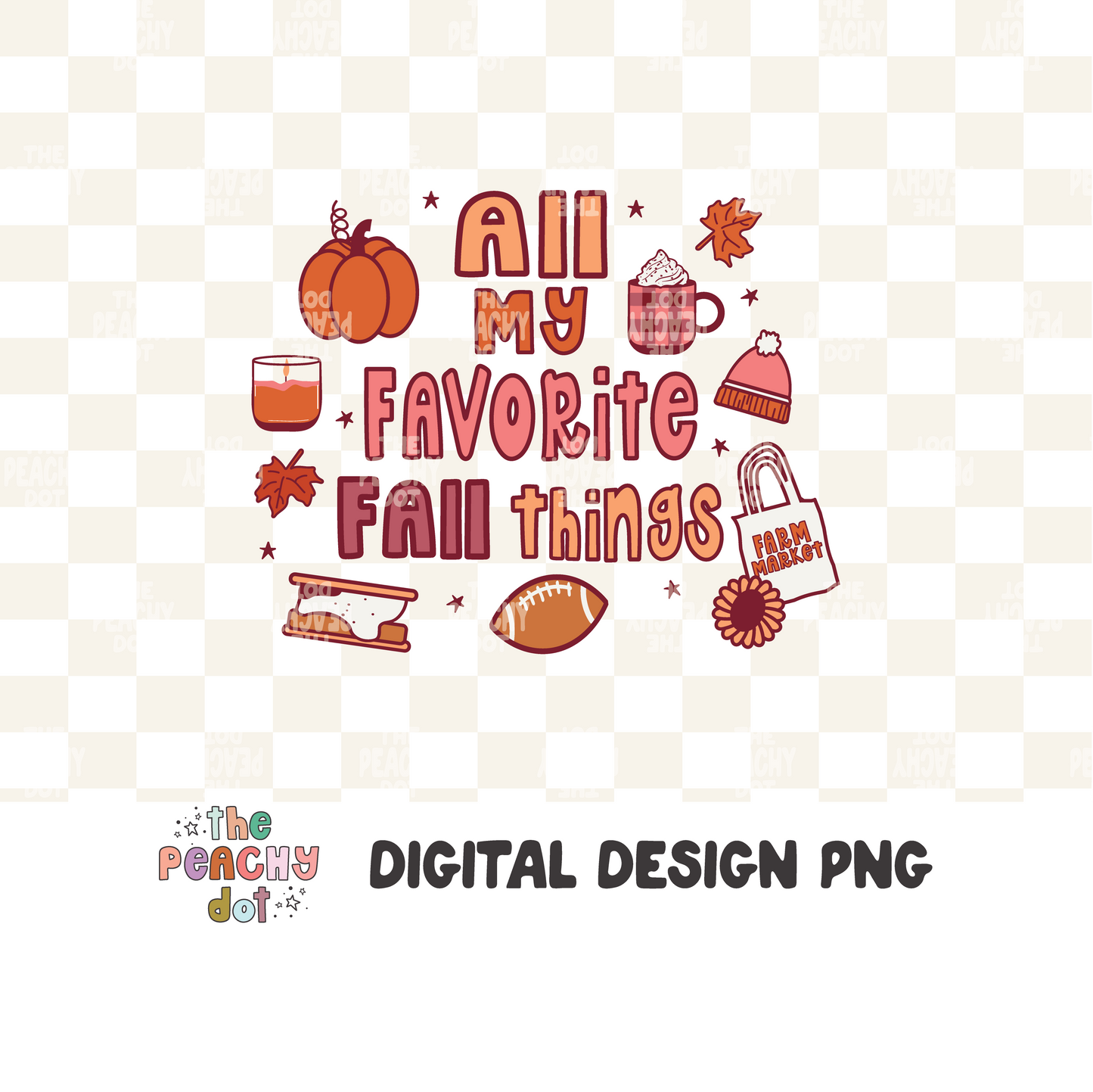 Favorite Fall Things Png