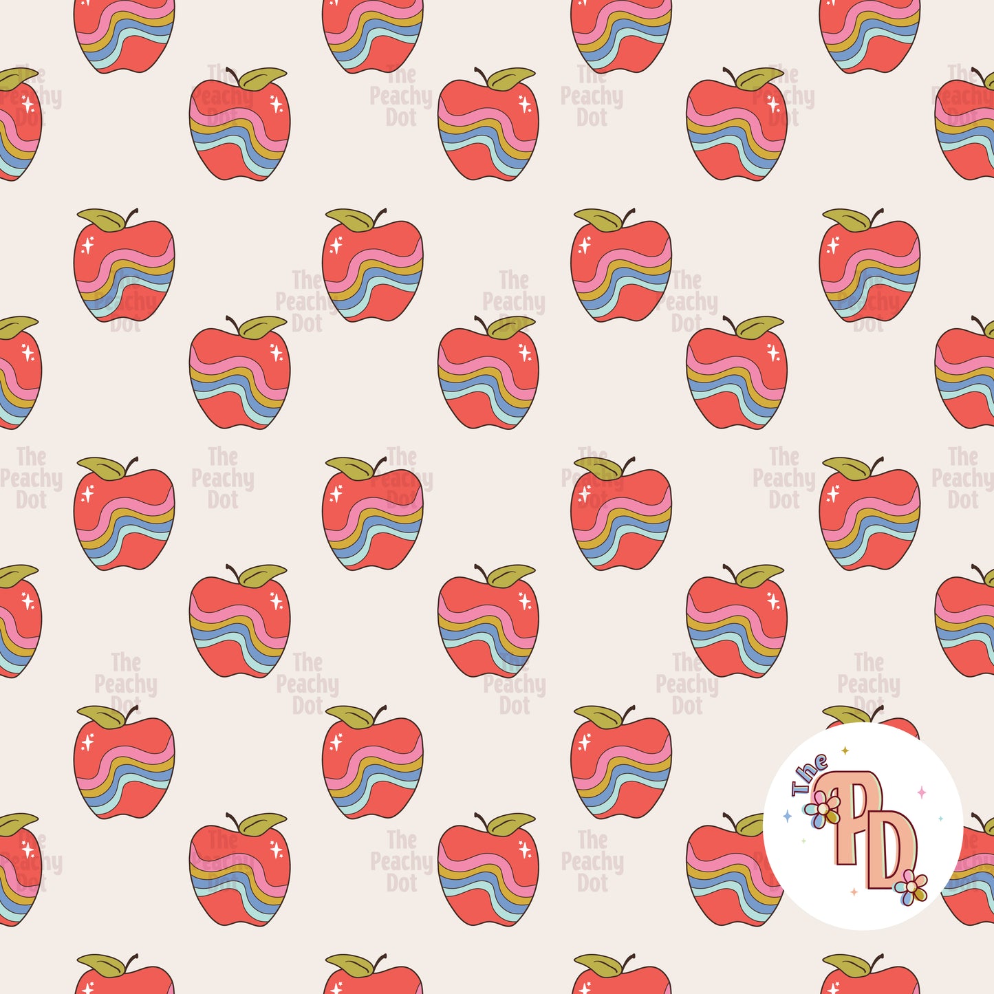 Groovy Apples Pattern