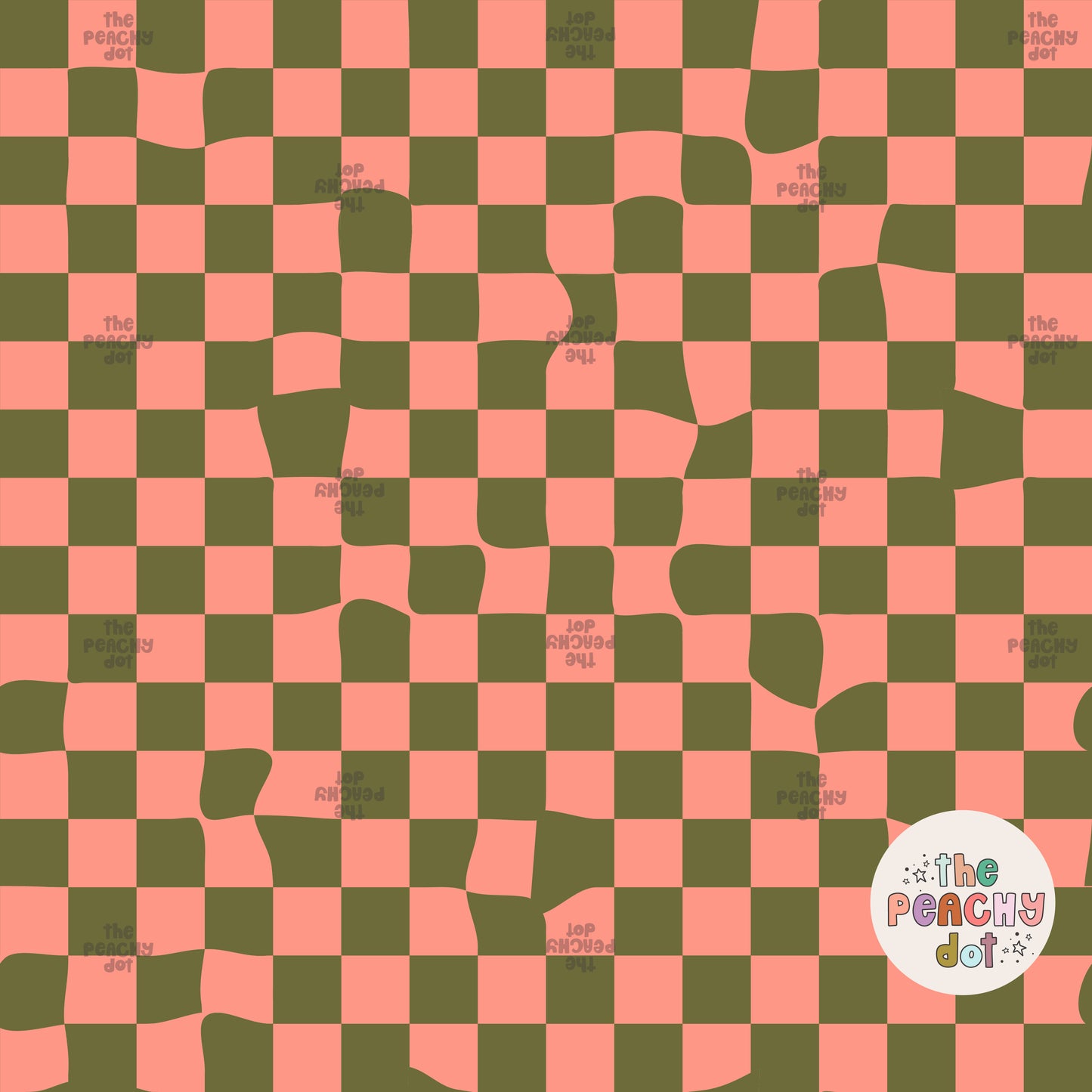 Winter Checkered  Pattern