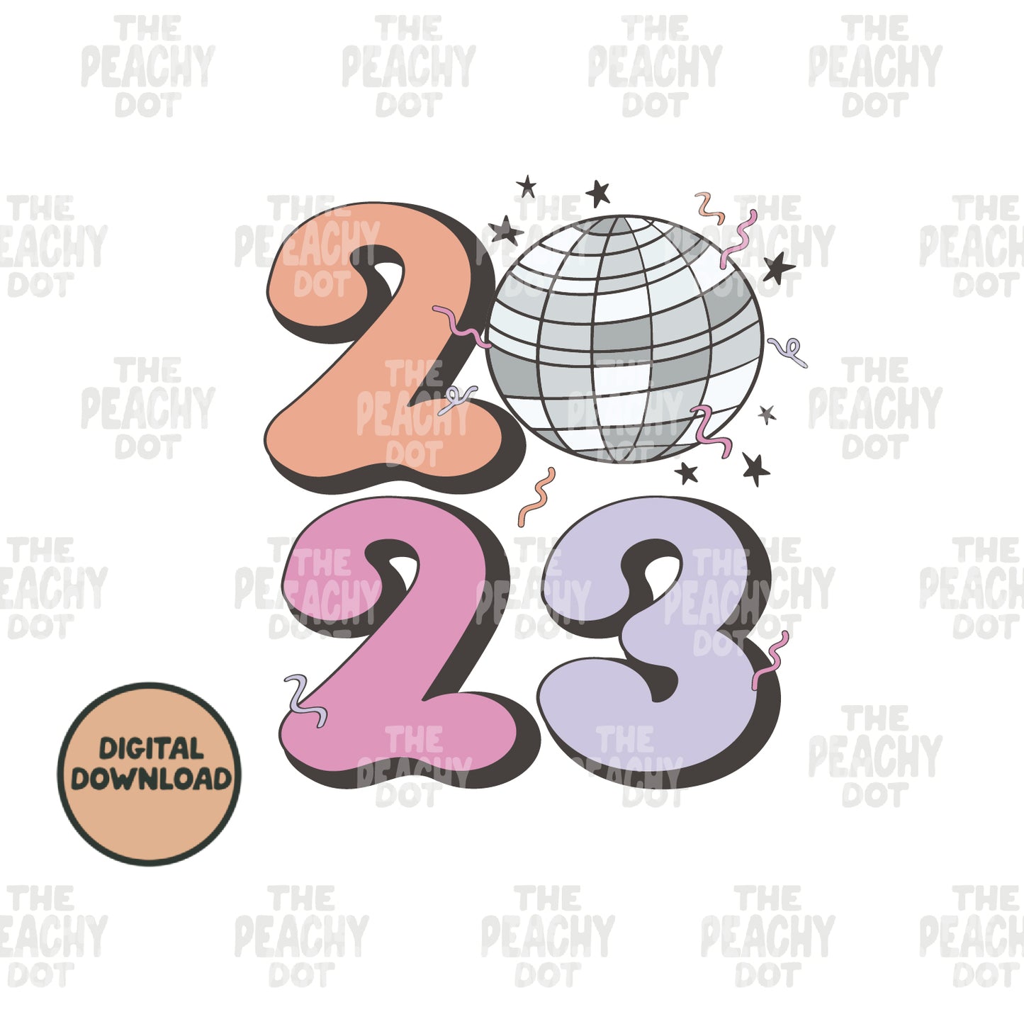 2023 Disco Pink Png Svg