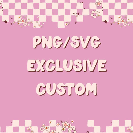 Custom Exclusive Png Svg
