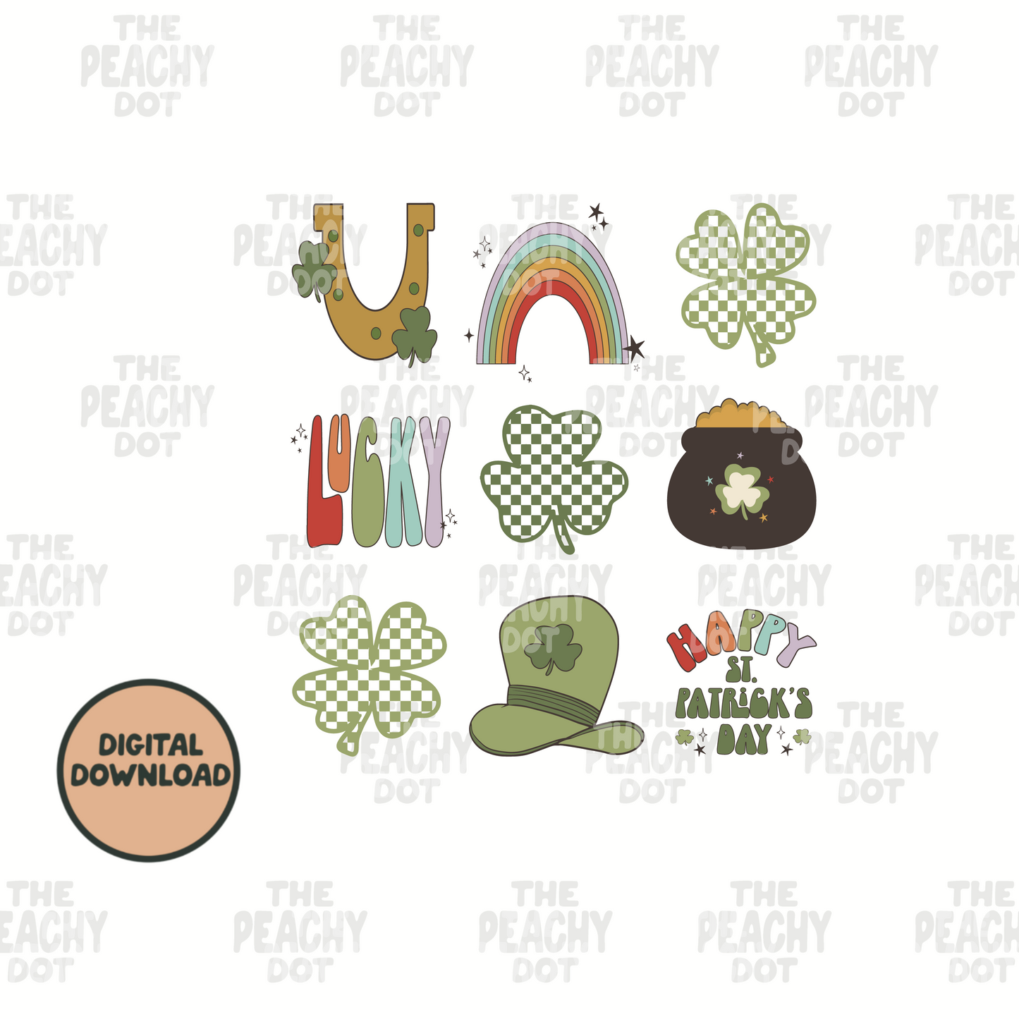St. Patrick's Day Icons Png