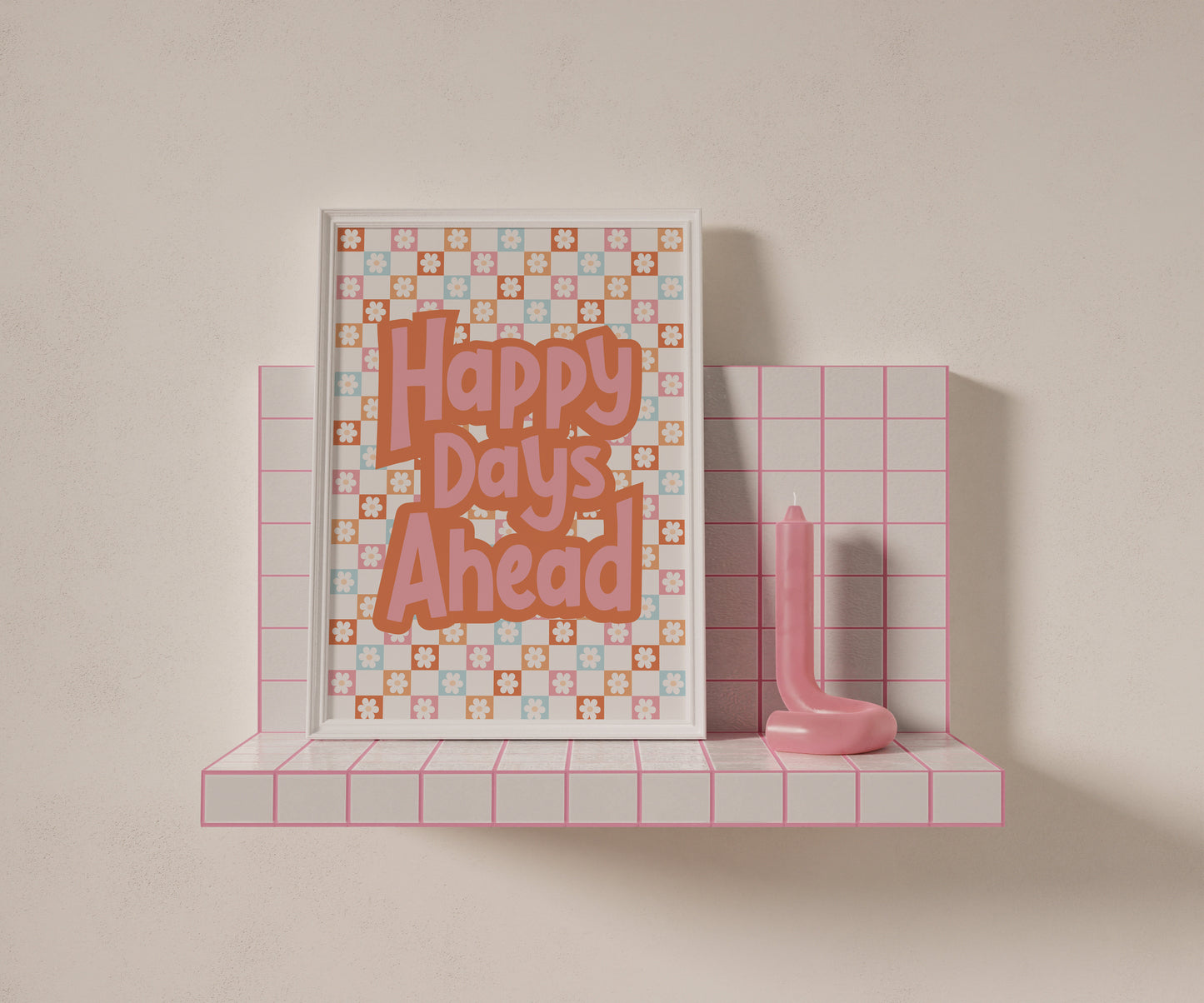 Happy Days Digital Art Print