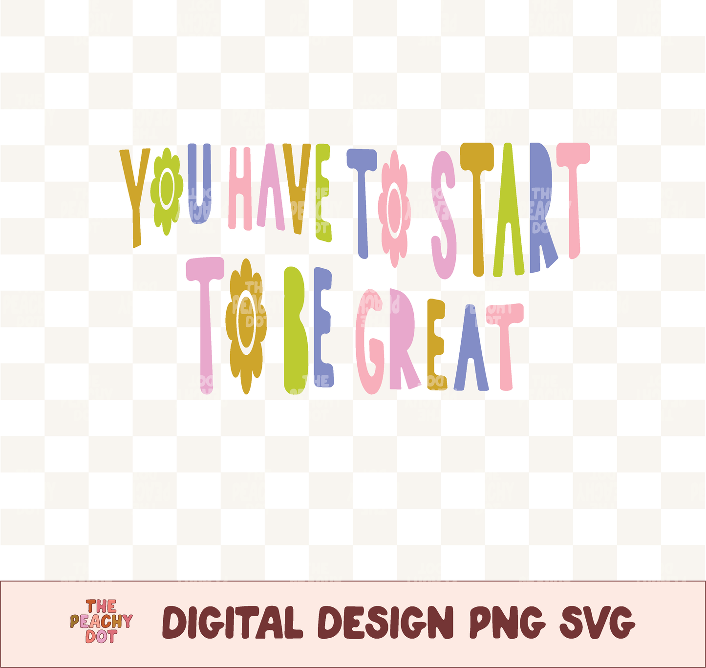 You Have To Start Png Svg